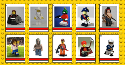 Personajes...Versión Lego 3 por Princesa