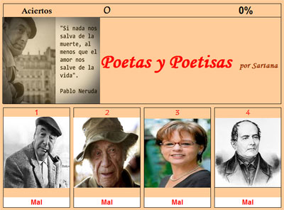 Poetas y poetisas por Sartana  
