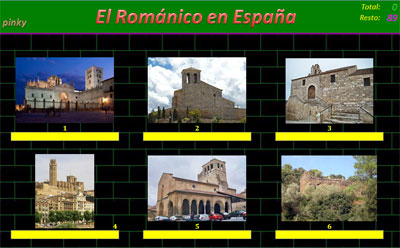 El románico español por Pinky  