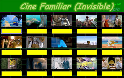 Cine familiar Invisible por Pinky
