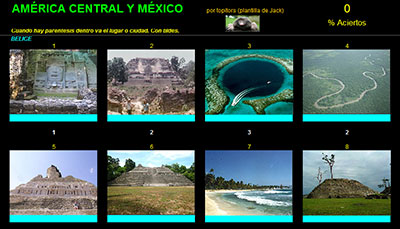 América central y México por Topitors