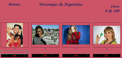 Personajes de Argentina por Monica