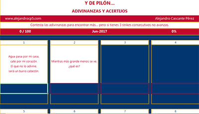 Y de pilón adivinanzas por alejandrocp5
