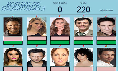 Rostros de telenovela 3 por Estrellamariana 