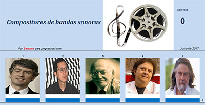 Compositores de bandas sonoras por Sartana
