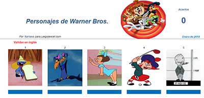 Personajes Warner Bros por Sartana