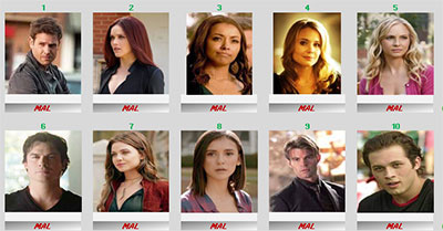 The Vampire diaries por Sartana