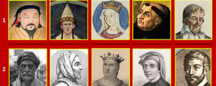 Siglo XIII personajes por Pleno